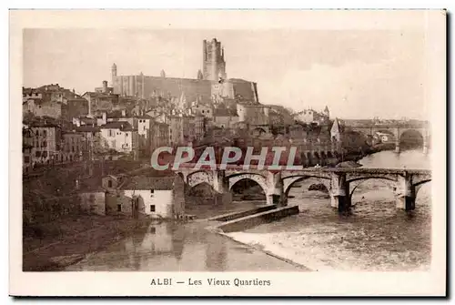 Ansichtskarte AK Albi Cathedrale Sainte Cecile Les vieux quartiers