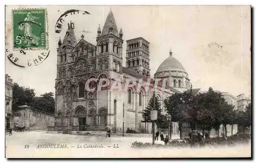 Cartes postales Angouleme La cathedrale