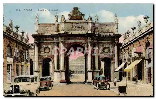 Cartes postales Nancy l arc de triomphe