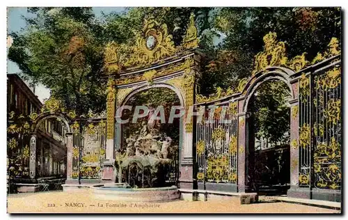 Cartes postales Nancy La fontaine d Amphitrite