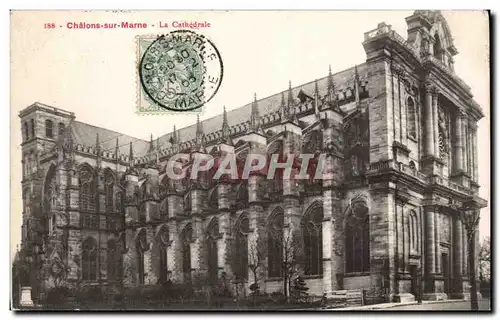 Cartes postales Chalons sur Marne La cathedrale