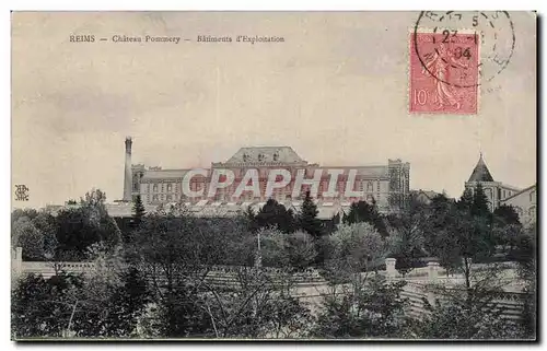 Cartes postales Reims Chateau Pommery Batiments d exploitation