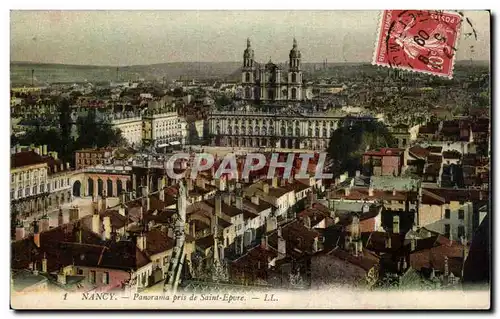 Cartes postales Nancy panorama pris de Saint Epvre