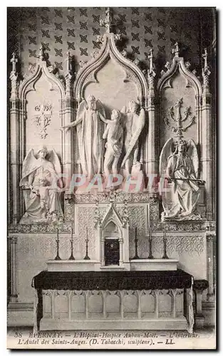 Cartes postales Epernay L hopital Hospice Auban Moet L interieur L autel des Saints Anges