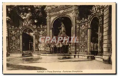 Cartes postales Nancy Fontaine d Amphitrite Place Stanislas