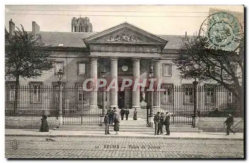 Cartes postales Reims Palais de justice