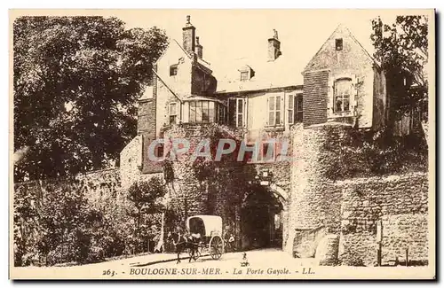 Cartes postales Boulogne sur Mer La porte Gayole