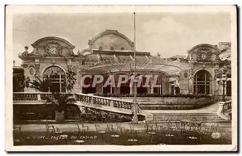 Cartes postales Vichy Facade du casino