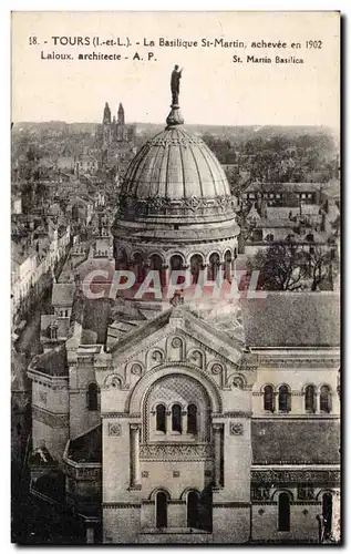 Cartes postales Tours Basilique St Martin