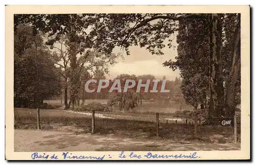 Ansichtskarte AK Bois de Vincennes Lac de Daumesnil