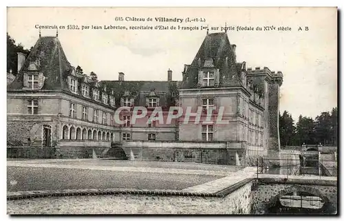 Cartes postales Chateau de Villandry