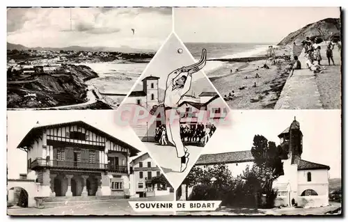 Cartes postales moderne Souvenir de Bidart Pelote basque