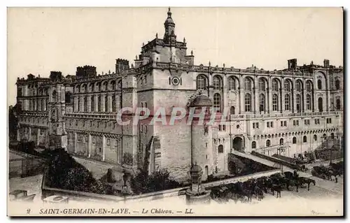 Cartes postales St Germain en Laye Le chateau