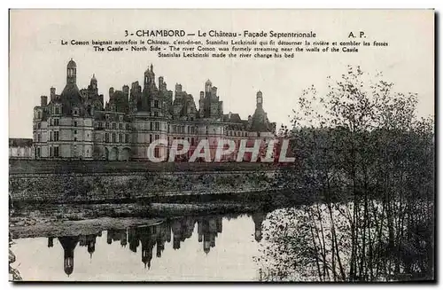 Cartes postales Chambord Le chateau