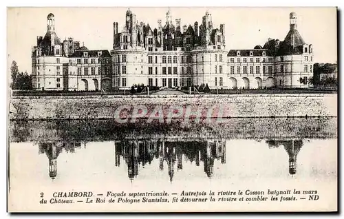 Cartes postales Chambord Le chateau