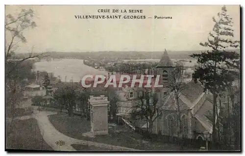 Cartes postales Villeneuve St Georges Panorama