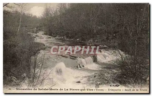 Cartes postales Monastere de Sainte Marie de la Pierre qui Vire Trinquelin Sault de la Truite