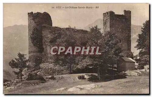 Cartes postales Luz Le chateau Sainte Marie