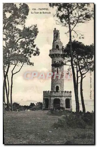 Ansichtskarte AK Paimpol La tour de Kerroch