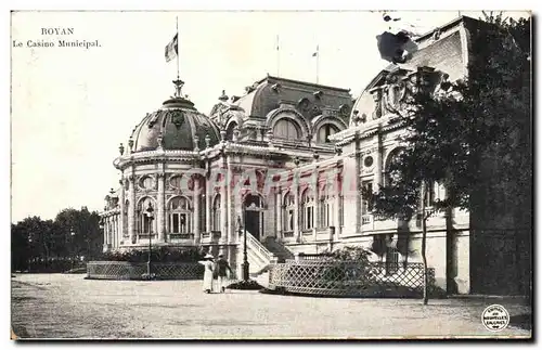 Cartes postales Royan Le casino municipal