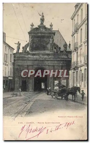 Cartes postales Nancy Porte Saint Georges