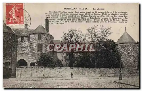 Cartes postales Dourdan Le chateau