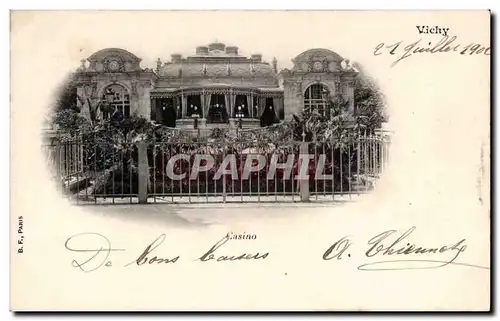 Cartes postales Vichy Casino