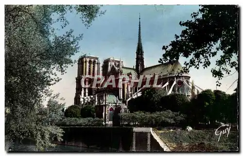 Cartes postales moderne Paris La cathedrale Notre Dame