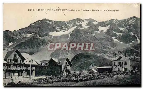 Cartes postales Col du Lautaret Chalets Hotel le Combeynot