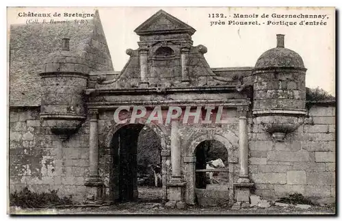 Cartes postales Manoir de Guernachannay pres Flouaret Portique d entree