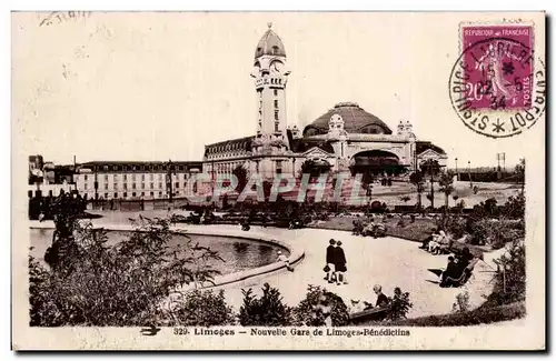 Cartes postales Limoges Nouvelle gare de Limoges Benedictine