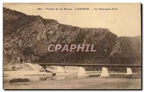 Ansichtskarte AK Vallee de la Meuse Laifour Le nouveu pont