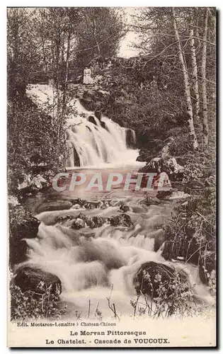 Ansichtskarte AK Le Chatelet Cascade de Voucoux