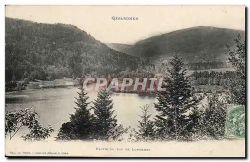 Cartes postales Gerardmer Partie du lac de Longemer