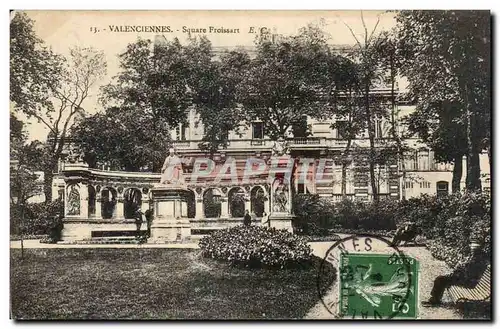 Cartes postales Valenciennes Square Froissart