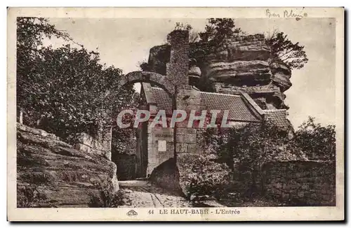 Cartes postales Le Haut Barr L entree