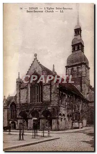 Cartes postales Dinan Eglise Saint Sauveur