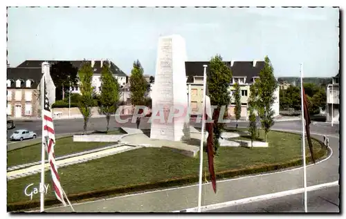 Cartes postales moderne Avranches Le monument Patton Liberation 31 juillet au 10 aout 1944