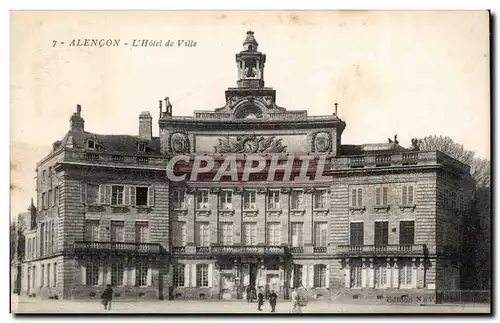 Cartes postales Alencon Hotel de ville