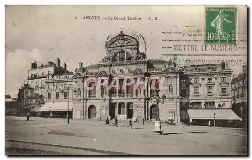 Cartes postales Angers Le grand theatre