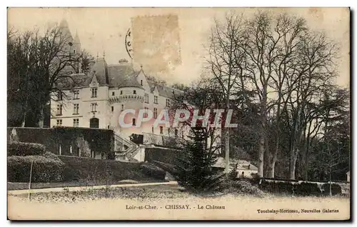 Cartes postales Chissay Le chateau