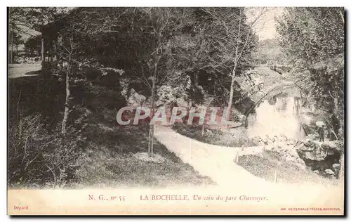 Cartes postales La Rochelle Un coin du parc Charruyer