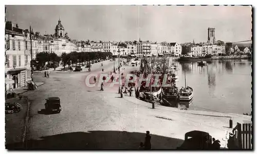 Moderne Karte La Rochelle Quai Wilson et le port