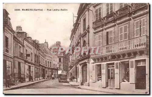 Cartes postales Mamers Rue Ledru Rollin