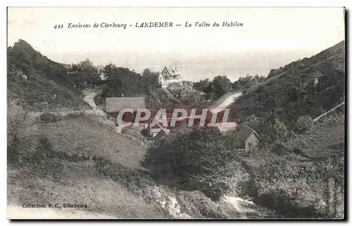 Ansichtskarte AK Environs de Cherbourg Landemer La vallee du Hubilan