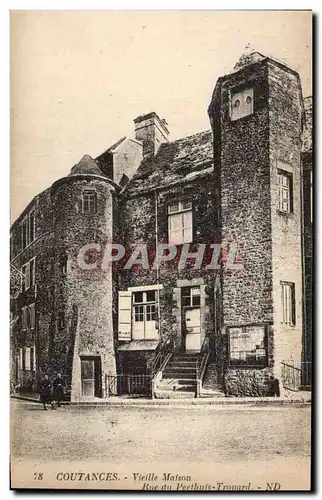 Cartes postales Coutances Vieille maison