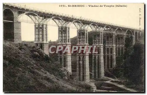 Ansichtskarte AK St Brieuc Viaduc de Toupin