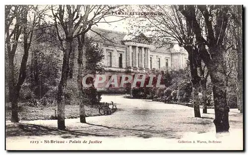 Ansichtskarte AK St Brieuc Palais de justice