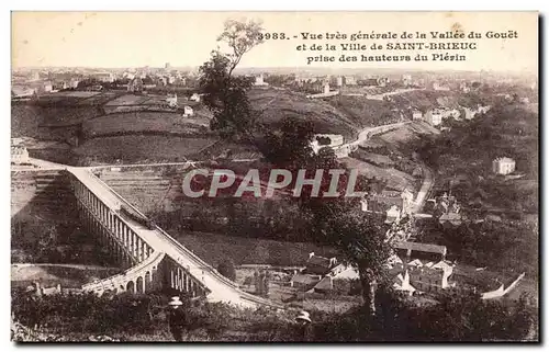 Ansichtskarte AK St Brieuc Vue generale de la vallee du Gouet prise des hauteurs du Plerin