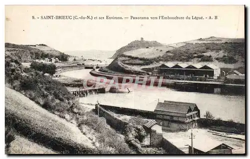 Ansichtskarte AK St Brieuc et ses environs Panorama vers l embouchure du Legue